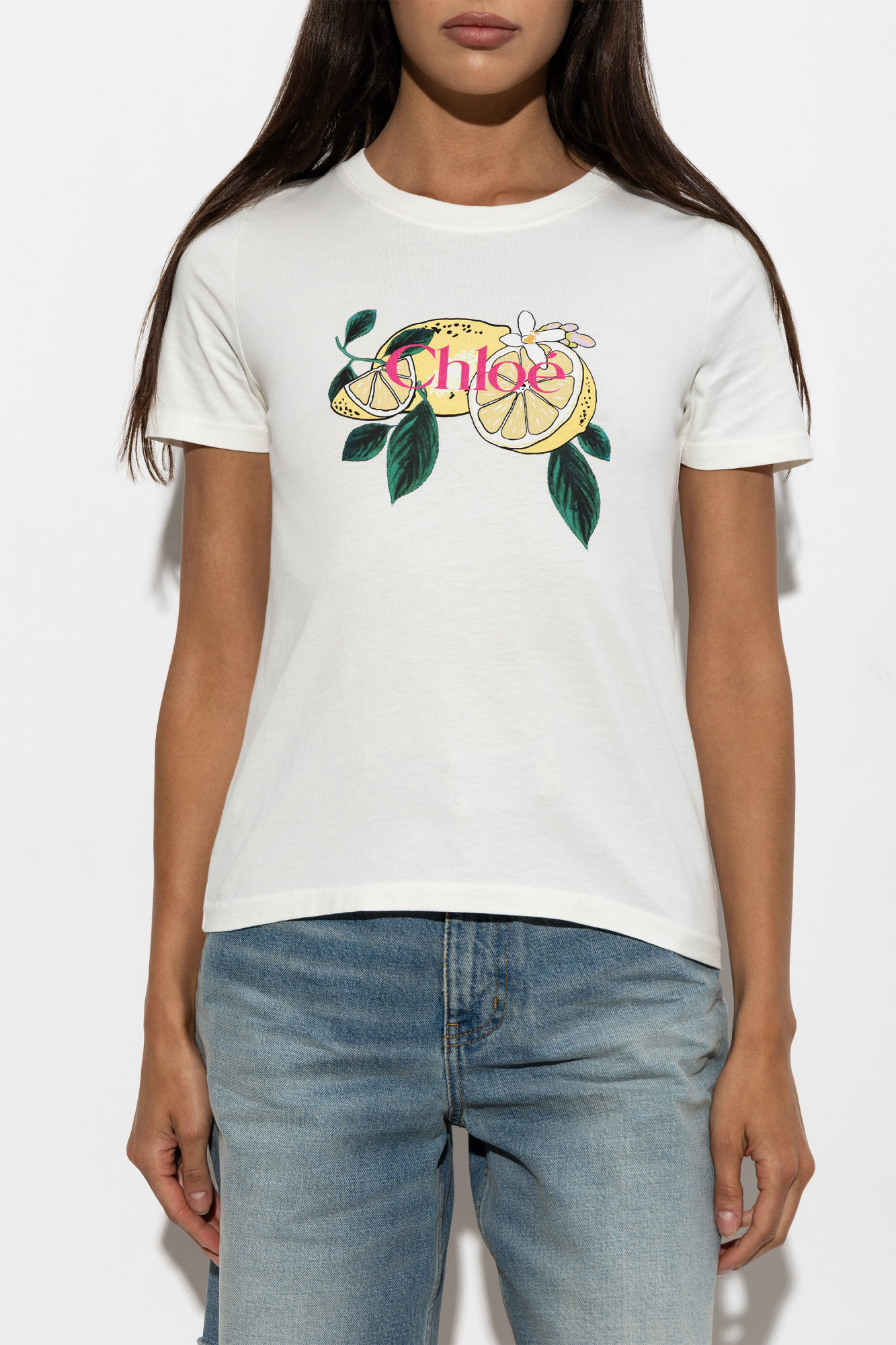 Chloé T-shirt with colorful print | Women's | Vitkac